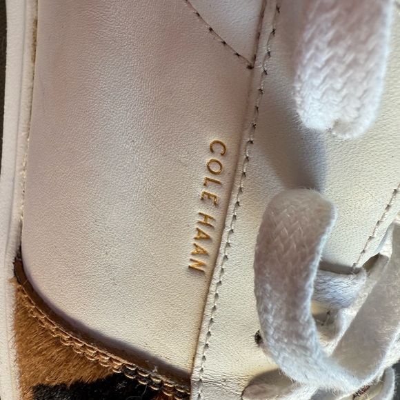 Cole Haan Tan and White Sneakers - Picture 7 of 10